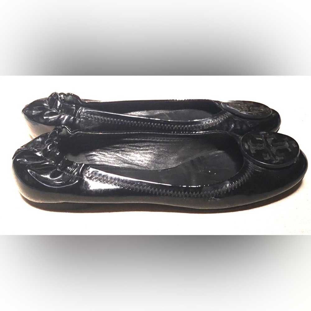 Tory Burch Black Flats